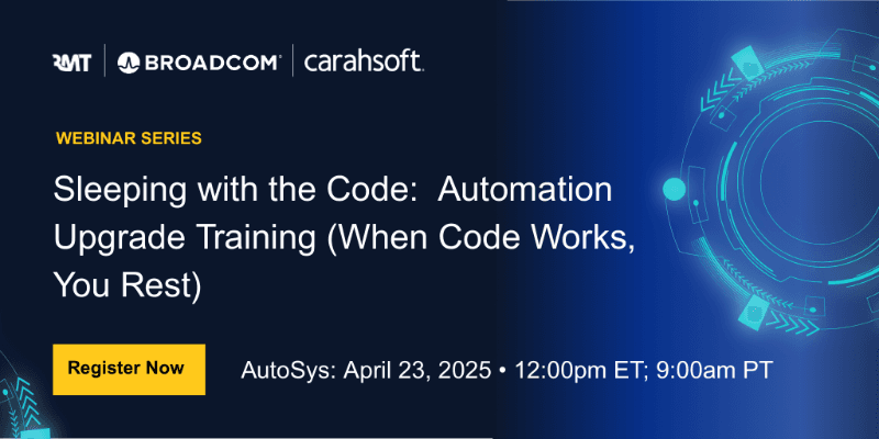 [Free Training] What’s New in AutoSys: r12.1.1 vs. r24—The Transition You Can't Miss event background