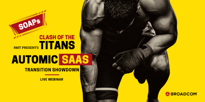Clash of the Titans: Automic SaaS Transition Showdown event background