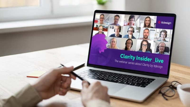 Our Clarity Release Highlights 2024 event background