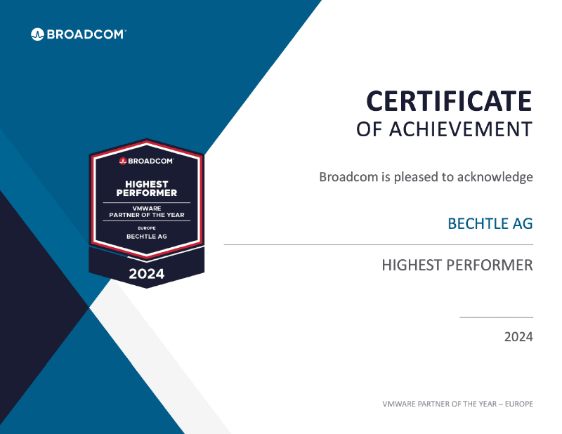 Broadcom Highest Performer 2024