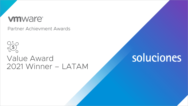 VMware Value Award 2021 Winner - LATAM