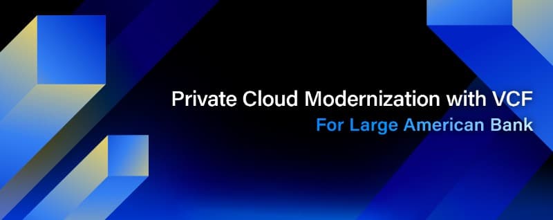 Private Cloud Modernization with VCF