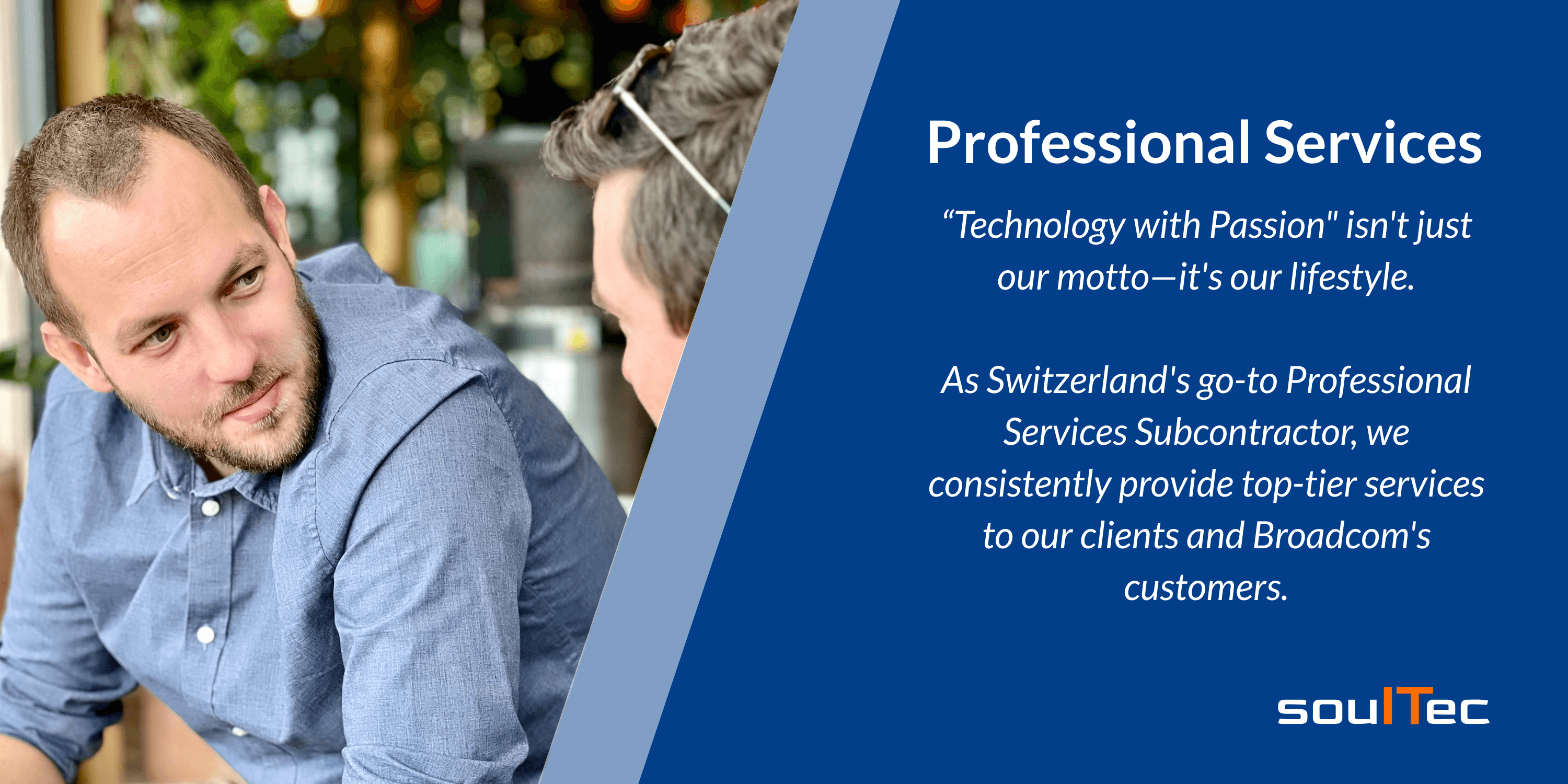 “Technology with Passion" isn't just our motto—it's our lifestyle.