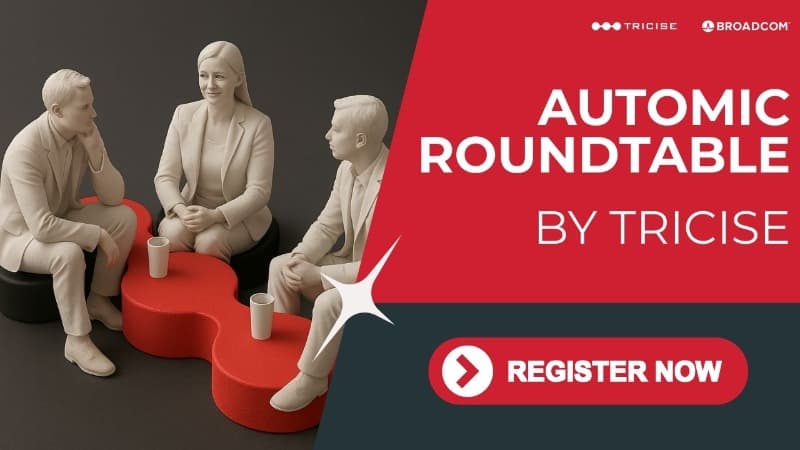 Automic Roundtable by Tricise – Stuttgart 2026 event background