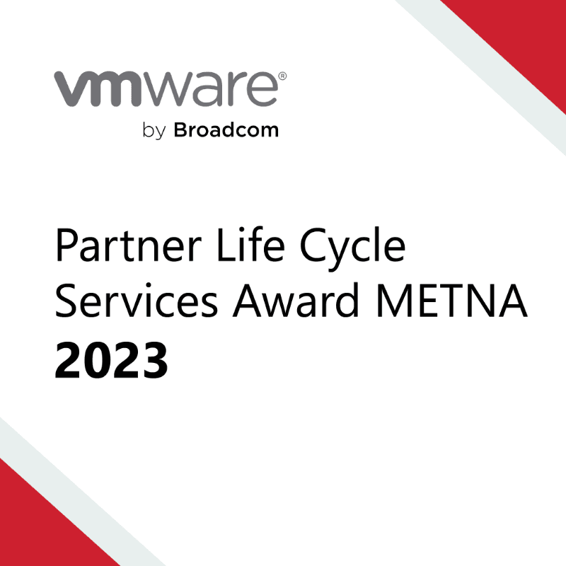 Partner Life Cycle Services Award METNA 2023